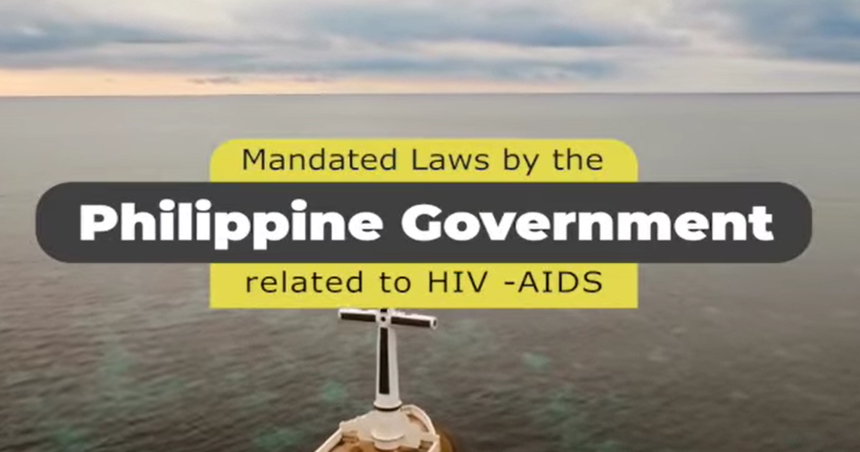 Mandated Laws by the Philippine Government related to HIV -AIDS